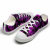 LTS-U-Hobb-PW-Skl-220124VY10 @ Skull Purple Watercolo-Skull Purple Watercolor Low Top Shoes
