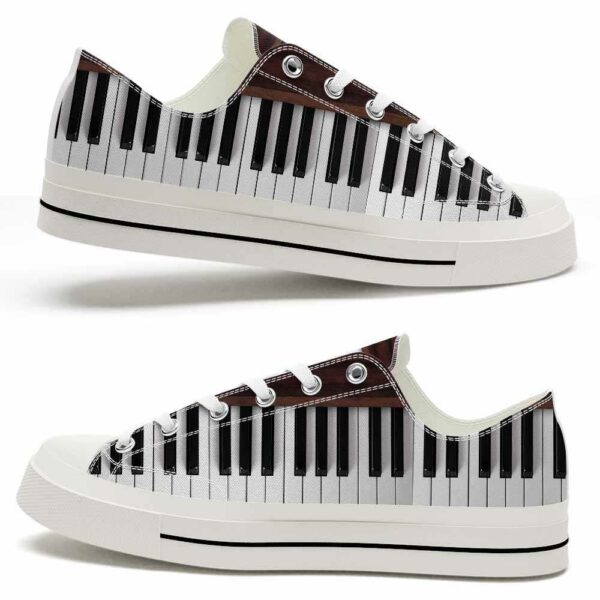 LTS-U-Hobb-BVM-Pian-220124NA10 @ Piano Brown Vintage Musi-Piano Brown Vintage Low Top Shoes