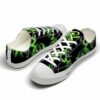 LTS-U-Hobb-BGC-Skl-220124VY10 @ Skull Bright Green Captai-Skull Bright Green Low Top Shoes