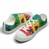 LTS-U-Dog-4C-RotWei-220124NA10 @ Rottweiler 4 Color-Rottweiler 4 Colors Pattern Low Top Shoes
