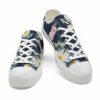 LTS-U-Ani-DF-Pig-220124VY10 @ Pig Daisy Flora-Pig Daisy Flowers Low Top Shoes