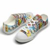 LTS-U-Age-LP-Scp-220124NA10 @ Scorpio License Plat-Scorpio License Plate Low Top Shoes