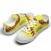 LTS-U-Hobb-MY-Sbal-220124NA10 @ Softball Mom Yello-Softball Yellow Ball Low Top Shoes