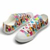 LTS-U-Ani-C-Slth-220124NA10 @ Sloth Colorfu-Sloth Colorful Tropical Low Top Shoes