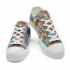 LTS-U-Job-CP-Sped-220124NA10 @ Sped Colorful Plate-Sped Teacher Teach Love Inspire Plate Low Top Shoes