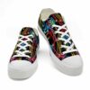 LTS-U-Hobb-FC-Tbne-220124VY10 @ Trombone Fabric Colo-Trombone Pattern Colorful Low Top Shoes