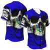 JS-U-Ctry-SF-Elsa-220322NA10 @ El Salvador Skull Flag-El Salvador Skull Flag Baseball Jersey