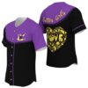 JS-U-Hobb-GG-Bwl-220322VY10 @ Bowling Gutter Girls-Bowling Heart Love Gutter Girls Baseball Jersey