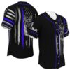 JS-U-Job-BMBT-Plof-220322VY10 @ Police Belgian Malinois Back The Blue-Police Belgian Malinois Back The Blue Usa Flag Baseball Jersey