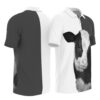 PL-U-Ani-BAWF-Cow-220322NA10 @ Cow Black And White Face-Cow Black And White Polo Shirt