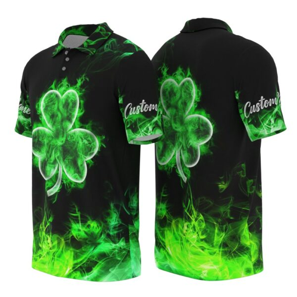 PL-U-Ctry-FS-Irsh-220322VY10 @ Irish Flame Shamrock-Irish Flame Polo Shirt