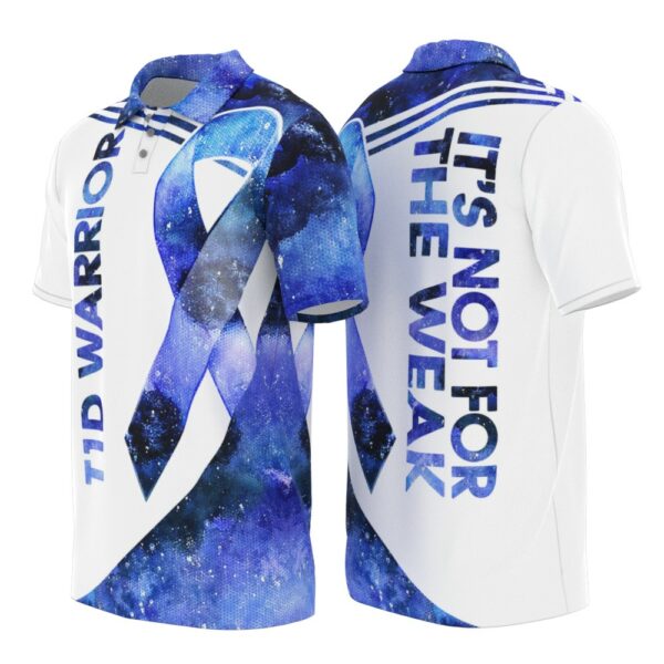 PL-U-Awa-BGW-T1d-220322NA10 @ T1d Blue Galaxy Watercolor-T1D Not For The Weak Polo Shirt