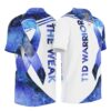PL-U-Awa-BGW-T1d-220322NA10 @ T1d Blue Galaxy Watercolor-T1D Not For The Weak Polo Shirt