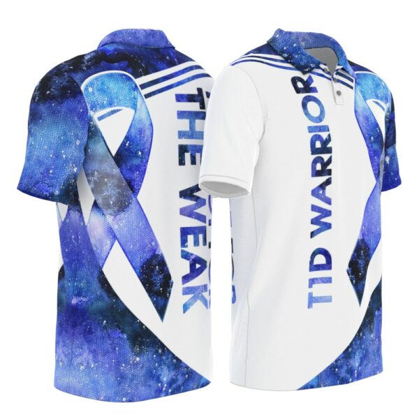 PL-U-Awa-BGW-T1d-220322NA10 @ T1d Blue Galaxy Watercolor-T1D Not For The Weak Polo Shirt