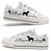 LTS-U-Dog-MPP-Auss-220509VY10 @ Aussie Mama Paw Patter-Aussie Paws Pattern Low Top Shoes