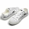 LTS-U-Dog-MPP-Lab-220509VY10 @ Lab Mama Paw Patter-Labrador Retriever Paws Pattern Low Top Shoes
