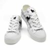LTS-U-Dog-MPP-FrCh-220509VY10 @ Frenchie Mama Paw Patter-Frenchie Paws Pattern Low Top Shoes