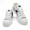 LTS-U-Dog-MPP-Bdog-220509VY10 @ Bulldog Mama Paw Patter-Bulldog Paws Pattern Low Top Shoes