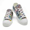 LTS-U-Hobb-LP-Swng-220509VY10 @ Swing Dance License Plat-Swing Dance Live Love Dance License Plate Low Top Shoes