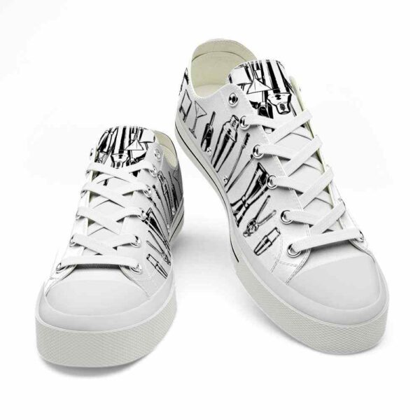 LTS-U-Job-TS-Btd-220509VY10 @ Bartender Tools Silhouett-Bartender Tools Low Top Shoes