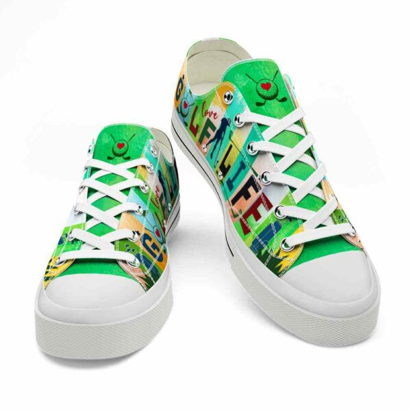 LTS-U-Hobb-LPL-Golf-220509VY10 @ Golf License Plate Lif-Golf Life Low Top Shoes