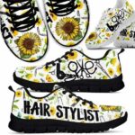 SS-W-Job-SflToolPtn-Hsty-0-Hairstylist Sunflower Love Sneakers Shoes