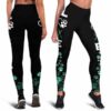 LEGG-W-Job-VY1PrinHearColo-Dgrm-0-Dog Groomer Love Green Paws Pattern Leggings