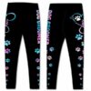 LEGG-W-Job-VY1PawLoveTxtWate-Dgrm-0-Dog Groomer Pastel Paws Pattern Leggings
