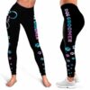 LEGG-W-Job-VY1PawLoveTxtWate-Dgrm-0-Dog Groomer Pastel Paws Pattern Leggings