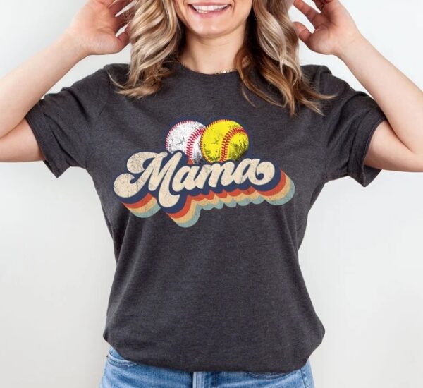 TS-U-Hobb-BallMama-Sbal-0-Softball Ball Mama T-Shirt