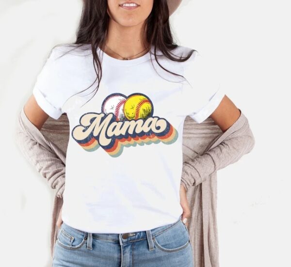 TS-U-Hobb-BallMama-Sbal-0-Softball Ball Mama T-Shirt