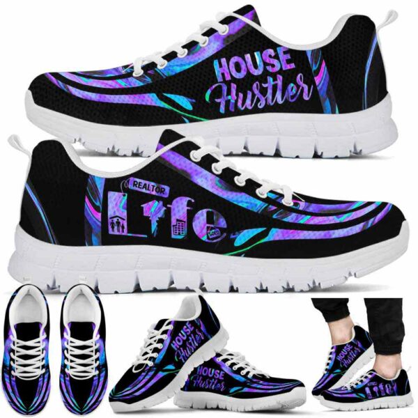 SS-U-Job-HHFL-Relt-210619VY10 @ Real Estate House Hustler Fluid Line-Realtor Purple Line House Hustler Sneakers