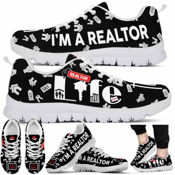 SS-U-Job-IAR-Relt-210619VY10 @ Real Estate I_m A Realtor-Realtor Realtor Life Sneakers