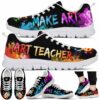SS-U-Job-WP-Atcr-210716VY10 @ Art Teacher Watercolor Palett-Art Teacher Watercolor Palette Make Art Sneakers