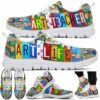 SS-U-Job-CLP-Atcr-210716VY10 @ Art Teacher Colorful Lisence Plate-Art Teacher Art Life Colorful License Plate Sneakers