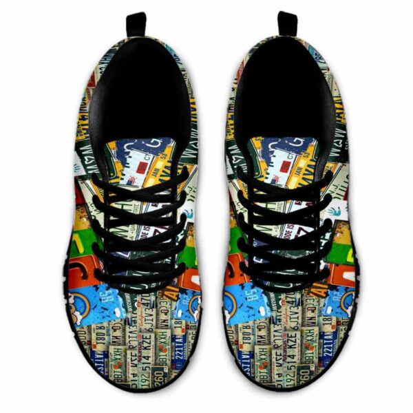 SS-U-Job-CLP-Atcr-210716VY10 @ Art Teacher Colorful Lisence Plate-Art Teacher Art Life Colorful License Plate Sneakers
