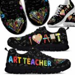 SS-U-Job-ILA-Atcr-210712VY10 @ Art Teacher I Love Ar-Art Teacher Hearts I Love Art Sneakers