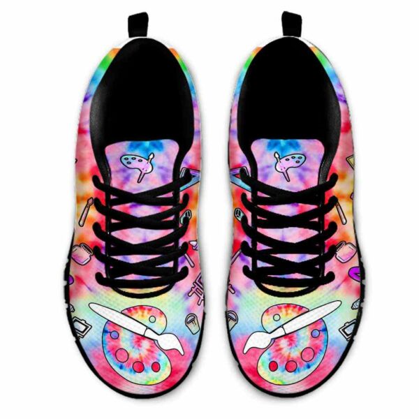 SS-U-Job-PTDL-Atcr-210716VY10 @ Art Teacher Pastel Tie Dye Lov-Art Teacher Pastel Tie Dye Sneakers