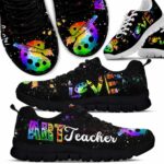 SS-U-Job-LW-Atcr-210716VY10 @ Art Teacher Love Watercolo-Art Teacher Love Watercolor Sneakers
