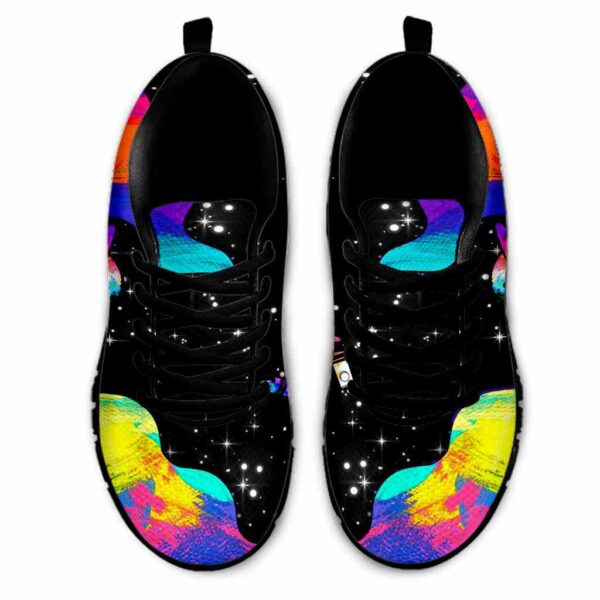 SS-U-Job-LWW-Atcr-210716VY10 @ Art Teacher Love Watercolor Wave-Art Teacher Love Watercolor Wave Sneakers