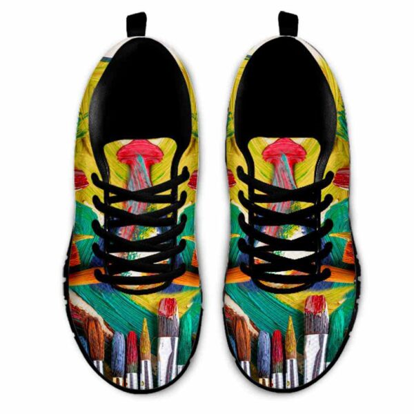SS-U-Job-PB-Atcr-220610NA10 @ Art Teacher Paint Brush-Art Teacher Paint Brush Sneakers