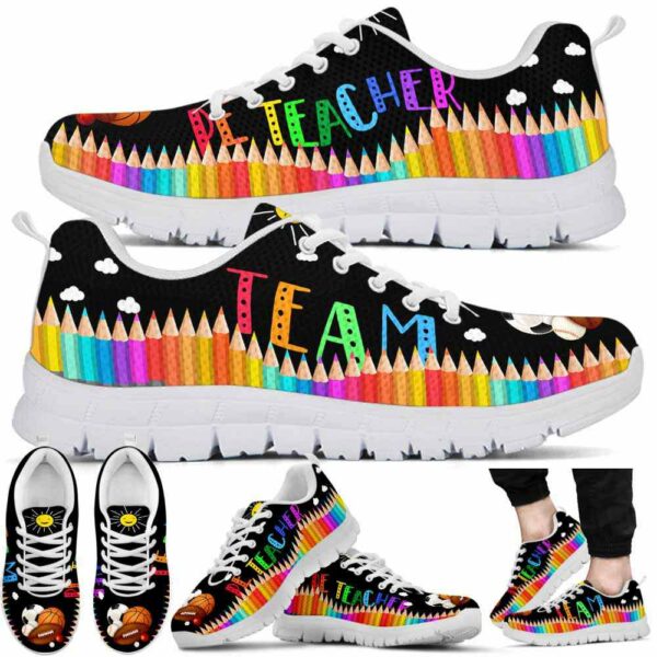 SS-U-Job-PTTS-T7-220610NA10 @ PE Teacher Team Sport-Physical Education Teacher Team Sport Pencils Sneakers
