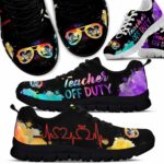 SS-U-Job-WHG-Tcer-210701VY10 @ Teacher Watercolor Hearbeat Glasses-Teacher Retired Watercolor Heartbeat Sneakers