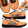 SS-U-Job-BTS-Tcer-220610NA10 @ Teacher Back To School-Teacher Orange Welcome Back To School Sneakers