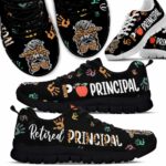 SS-U-Job-RHLT-T8-210614VY10 @ Principal Retro Hand Leopard Text-Principal Retired Leopard Sneakers