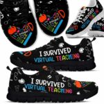 SS-U-Job-ISVT-T8-210614VY10 @ Principal I Survived Virtual Teaching-Principal Survived Virtual Teaching Sneakers