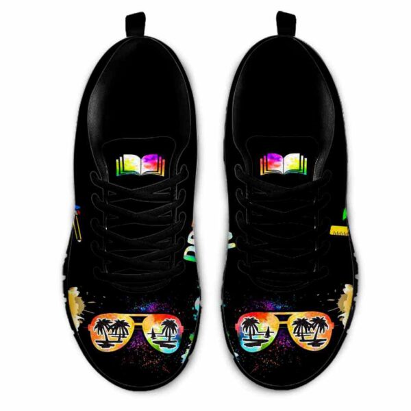 SS-U-Job-WLG-T8-210614VY10 @ Principal Watercolor Love Glasses-Principal Retired Off Duty Watercolor Sneakers