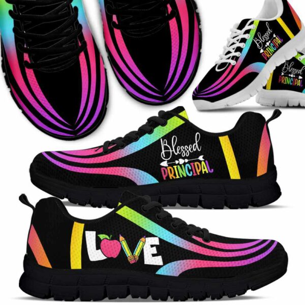 SS-U-Job-CLA-T8-210614VY10 @ Principal Colorful Line Arrow-Principal Blessed Line Love Sneakers
