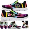 SS-U-Job-CLA-T8-210614VY10 @ Principal Colorful Line Arrow-Principal Blessed Line Love Sneakers