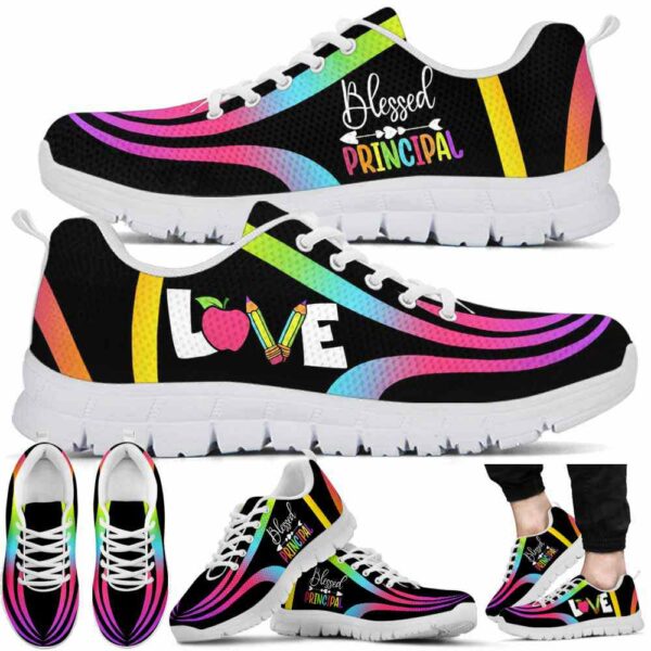 SS-U-Job-CLA-T8-210614VY10 @ Principal Colorful Line Arrow-Principal Blessed Line Love Sneakers